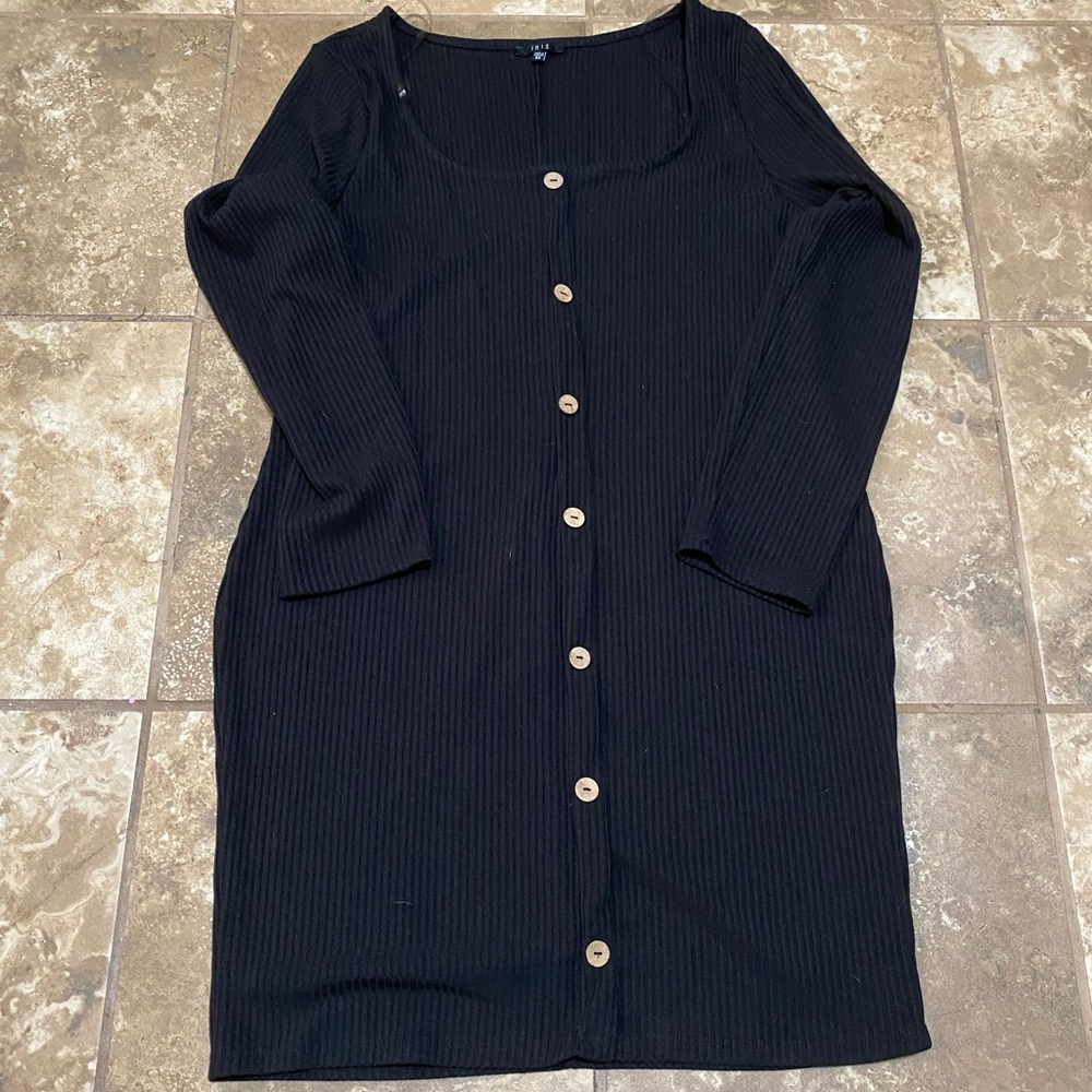 Plus size black dress 3xl